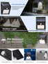 4 Solarna Led Reflektora sa 20 dioda