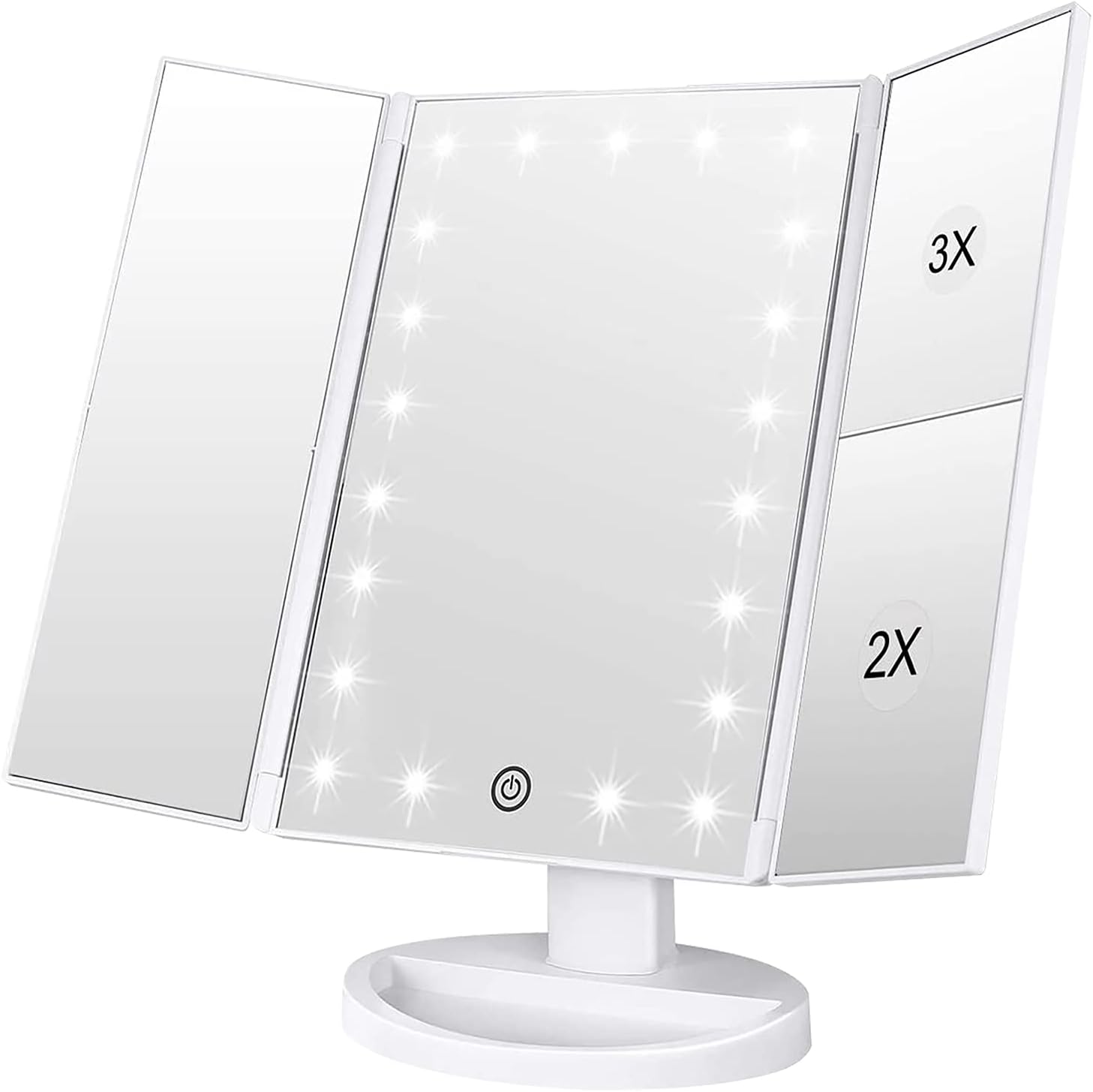 Sklopivo Ogledalo sa LED svetlom - SuperStar