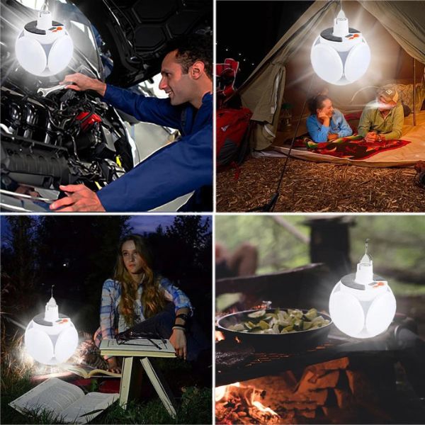 2-u-1 sklopiva solarna lampa | FOLDGLAZE