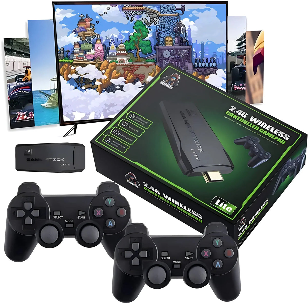 TV Game Stick RETRO Konzola – Preko 20.000 Igrica