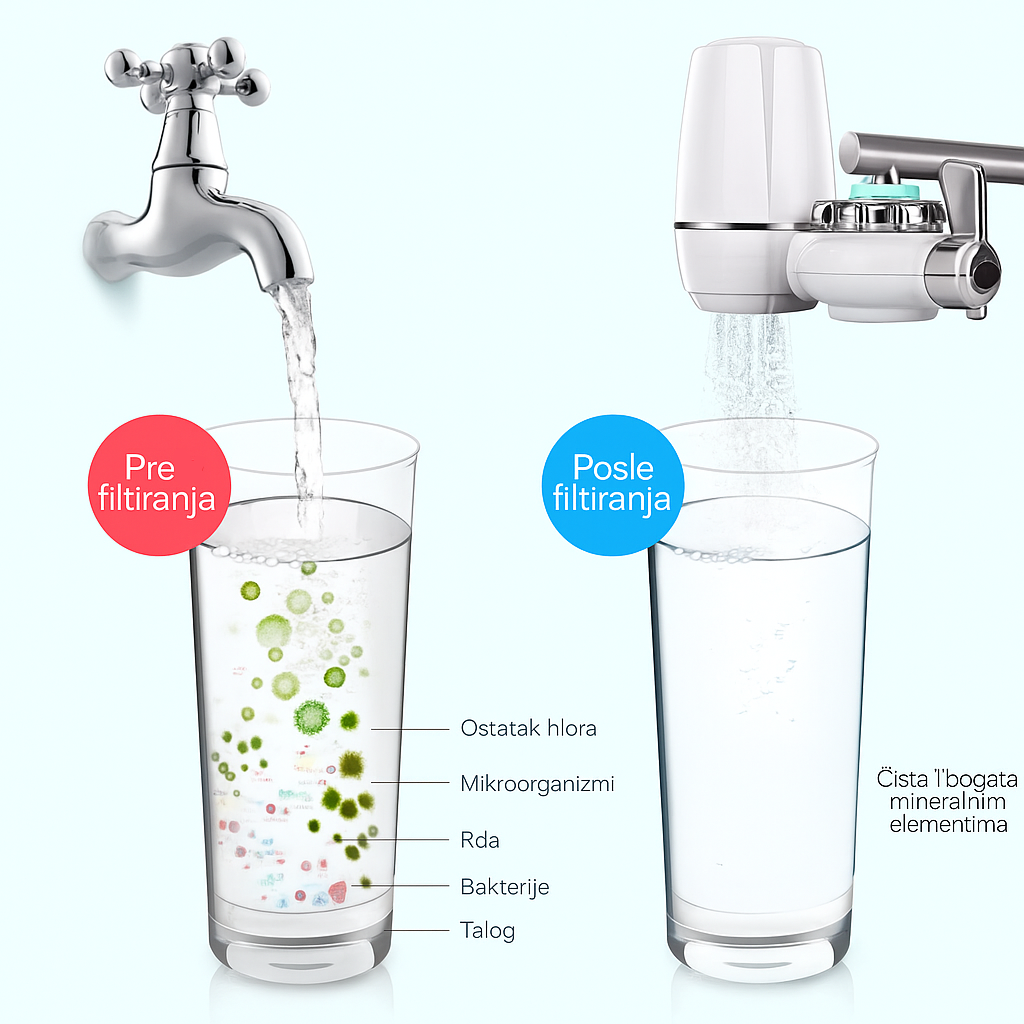 Prečišćivač Vode za Slavinu | CrystalClean