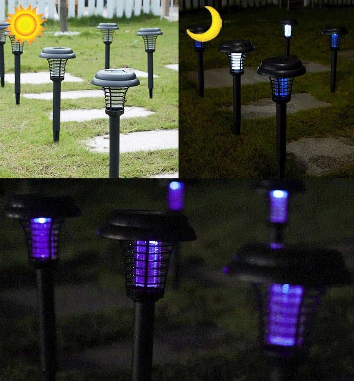 Solarna Baštenska Lampa za Odbijanje Komaraca i Insekata