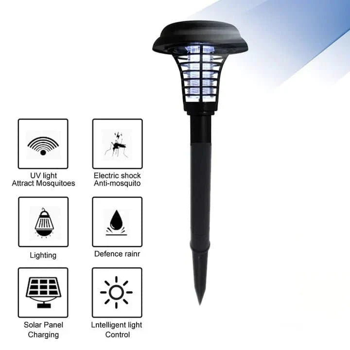 Solarna Baštenska Lampa za Odbijanje Komaraca i Insekata