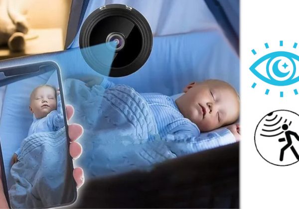 Bežična WiFi Mini kamera (špijunska kamera)