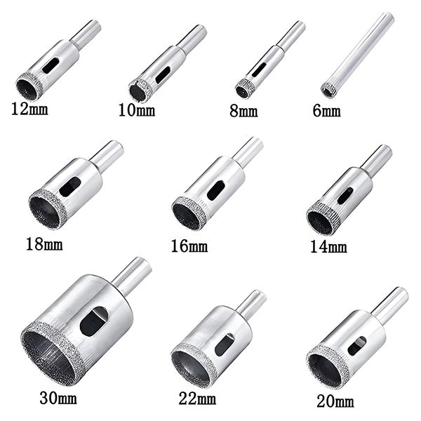 Set burgija za rupe (10 komada) | HOLEXPERT
