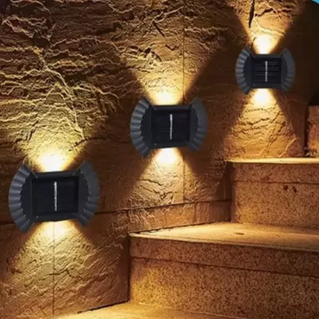 Set od 4 Solarne Zidne Lampe
